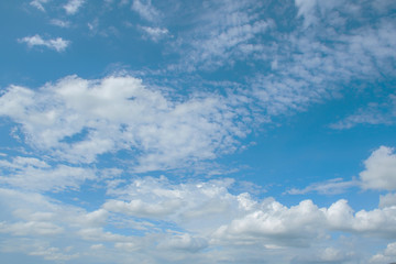 blue sky with cloud