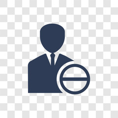 Attrition icon vector