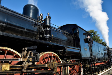 old steam locomotive