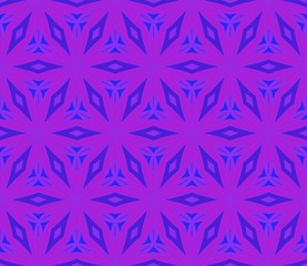 Vector texture with geometric ornament. Purple colored illustration. Template for backgrounds, paper, print