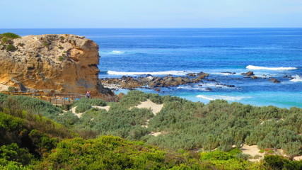 Fototapeta na wymiar coast of kangaroo island, australia