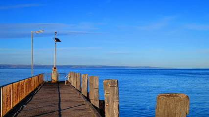 Sea and pier in South Australia 