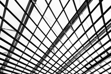 Abstract glass window roof architecture exterior