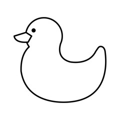cute rubber duck icon