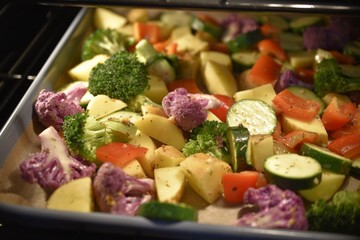 oven roasted vegetable blend