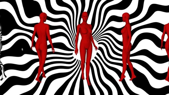 VJ loop Black, Red and White. Perfect for your VJ sets, concerts, parties, motion graphics videos or events presentations.
