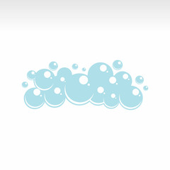cleaning logo bubbles