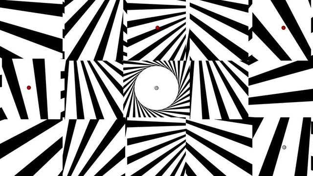 VJ loop. Seamless geometric pattern