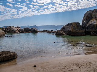 Sunny day at Boulder beach, cape town, South Africa