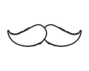 mustache style hipster accessory