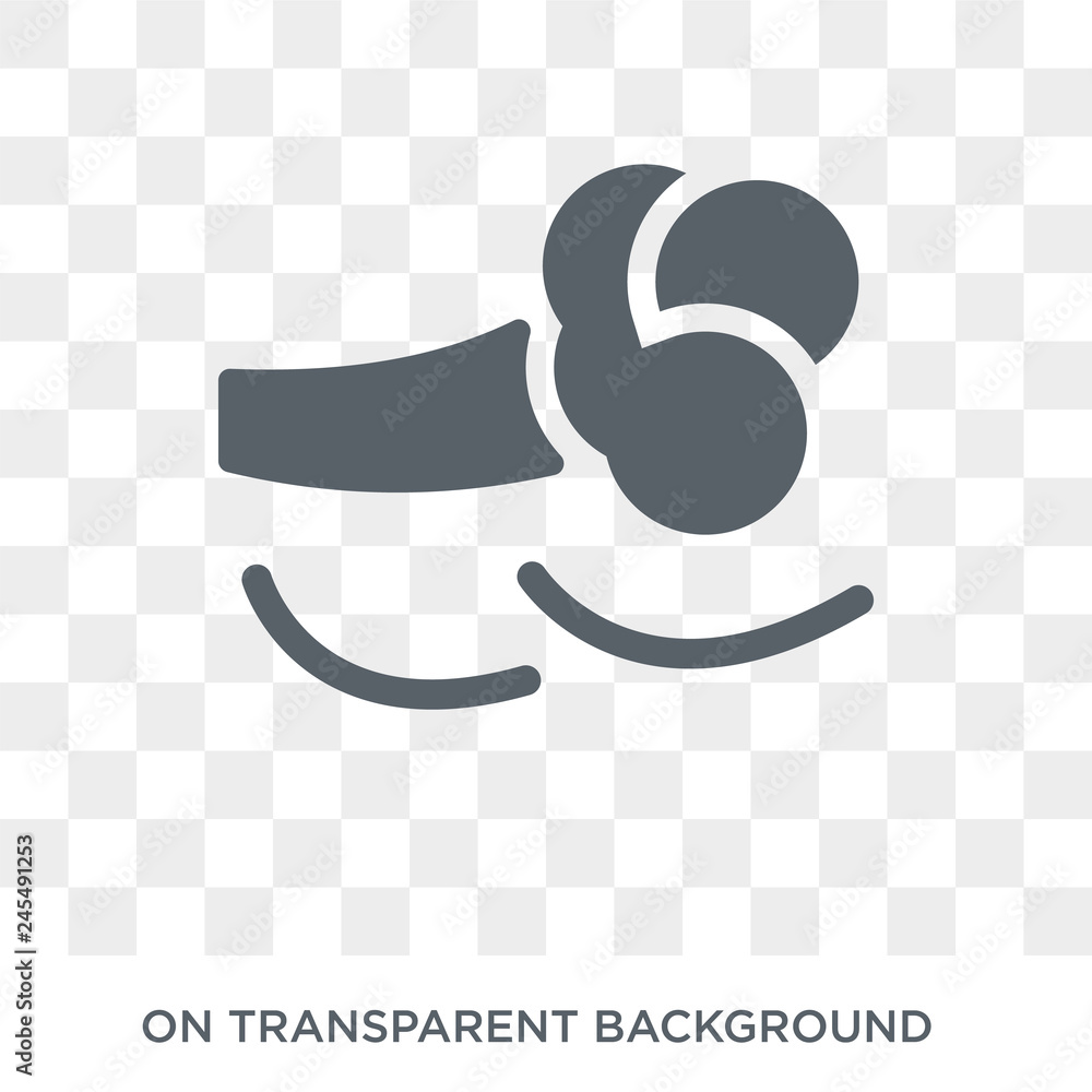 Poster gust icon. gust design concept from weather collection. simple element vector illustration on transp
