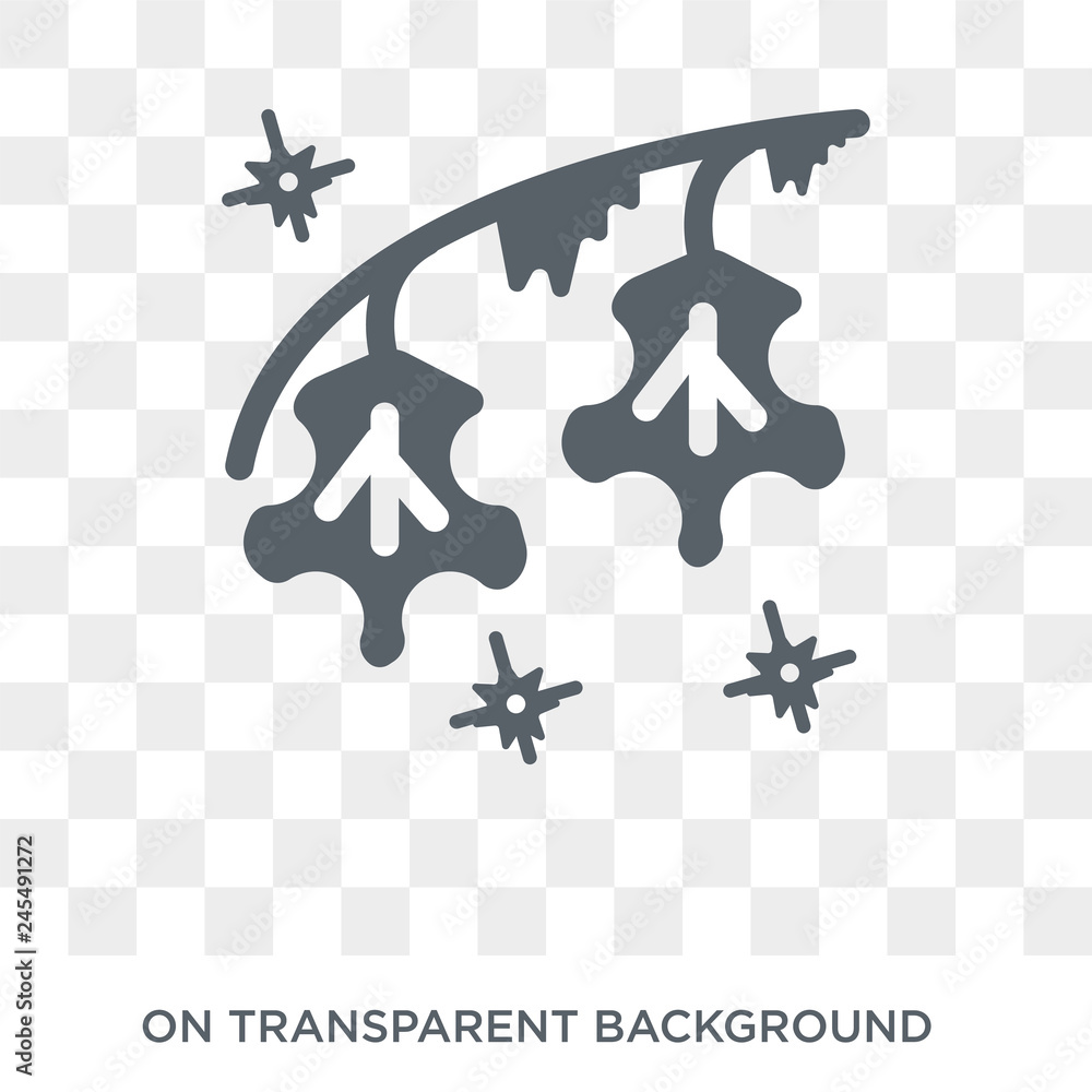 Poster frost icon. frost design concept from collection. simple element vector illustration on transparent 
