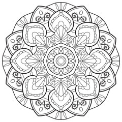 mandala outline