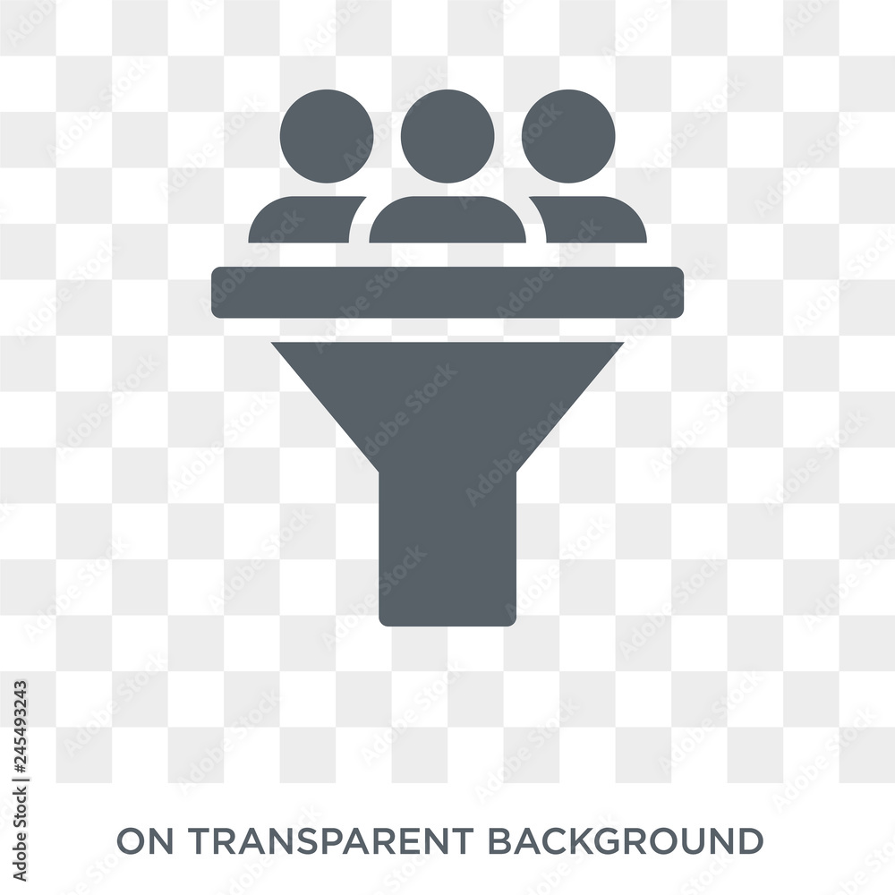 Poster filter icon. filter design concept from collection. simple element vector illustration on transparen