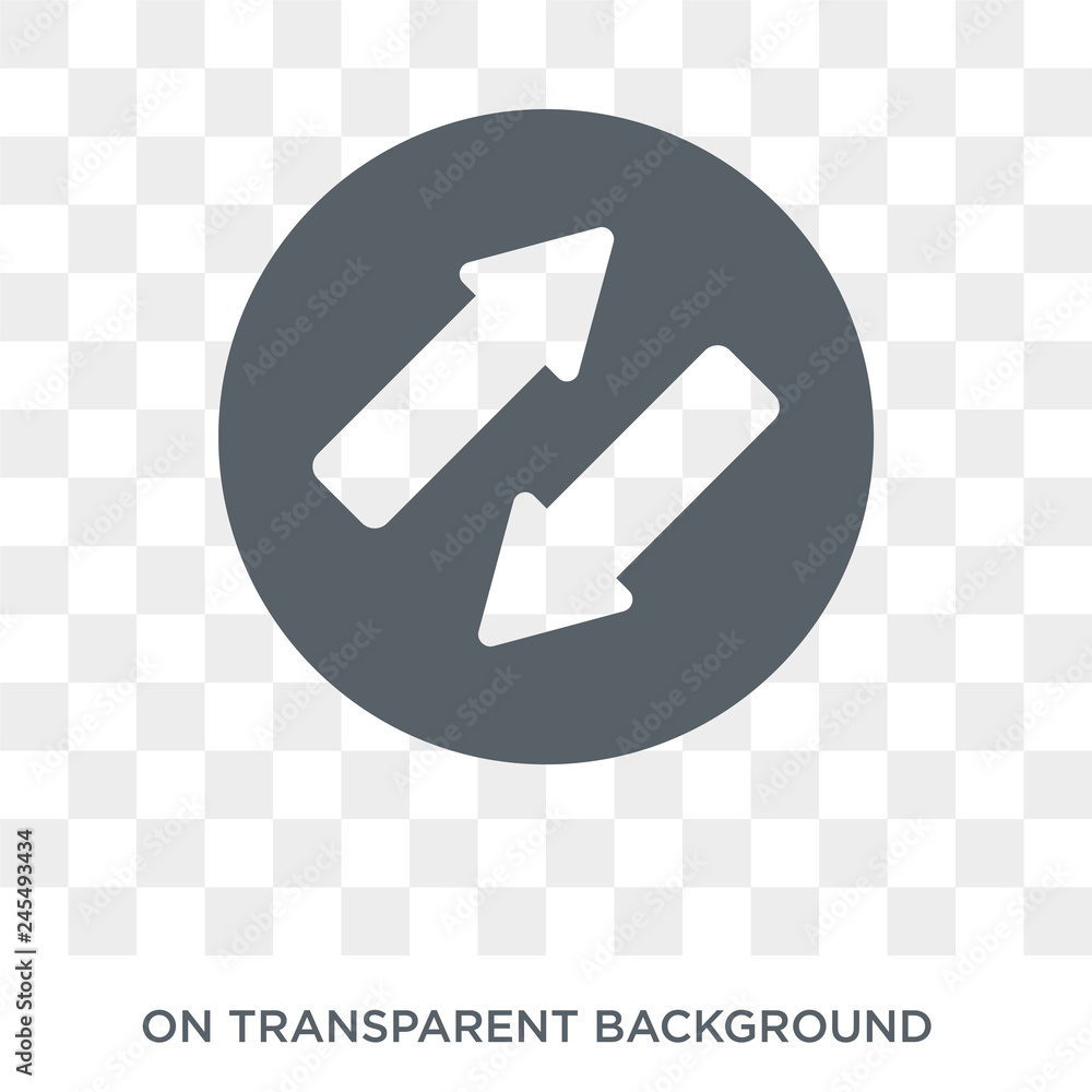 Poster double arrow icon. double arrow design concept from collection. simple element vector illustration o