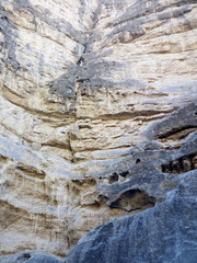 Gorge in mountains of Turkmenistan