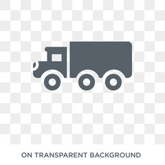 eighteen-wheeler icon. eighteen-wheeler design concept from Transportation collection. Simple element vector illustration on transparent background.