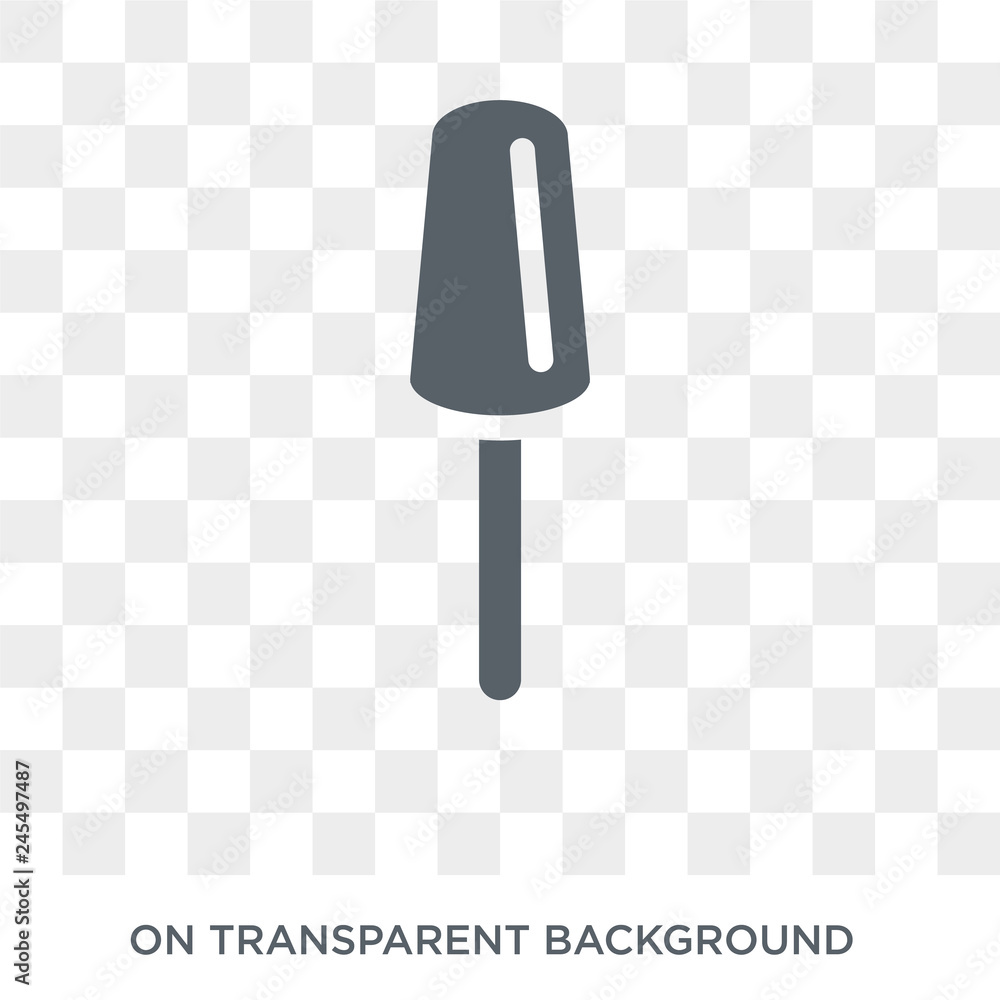 Poster popsicle icon. popsicle design concept from collection. simple element vector illustration on transp