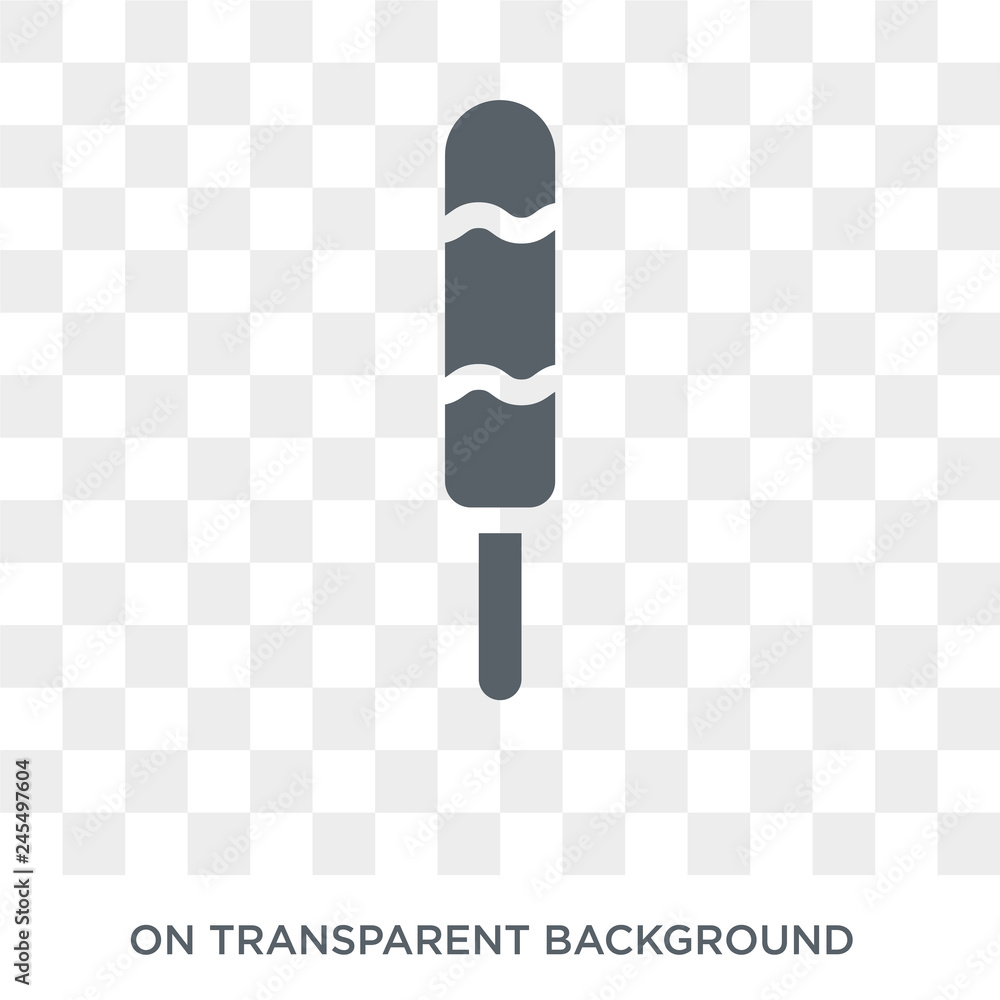 Poster ice pop icon. ice pop design concept from collection. simple element vector illustration on transpar