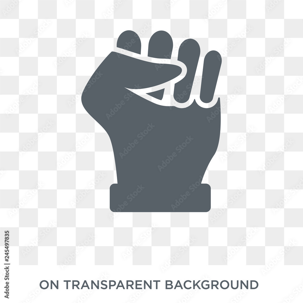 Poster strength icon. strength design concept from collection. simple element vector illustration on transp