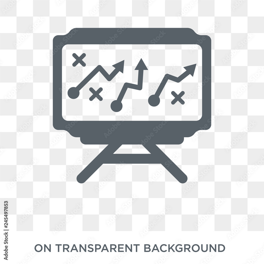 Poster strategy sketch icon. strategy sketch design concept from strategy 50 collection. simple element vec