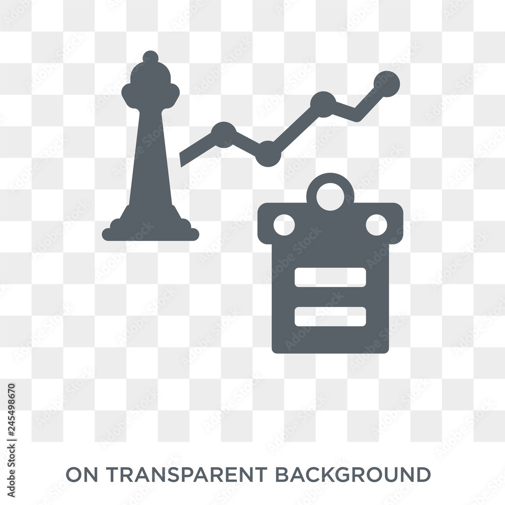 Poster chess board icon. chess board design concept from collection. simple element vector illustration on 
