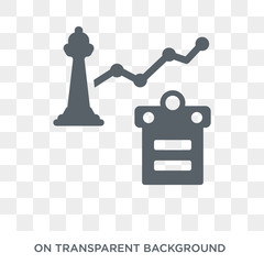 Chess board icon. Chess board design concept from  collection. Simple element vector illustration on transparent background.