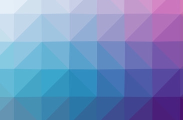 Illustration of abstract Blue And Brown horizontal low poly background. Beautiful polygon design pattern.