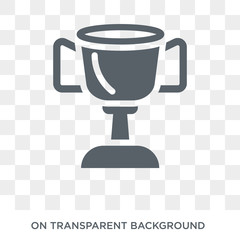Award icon. Trendy flat vector Award icon on transparent background from sport collection. High quality filled Award symbol use for web and mobile