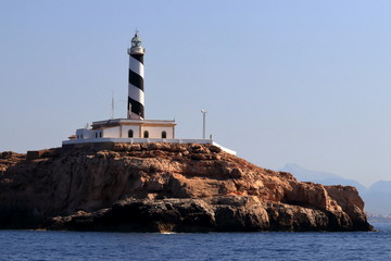 Faro sull'isola di Mallorca