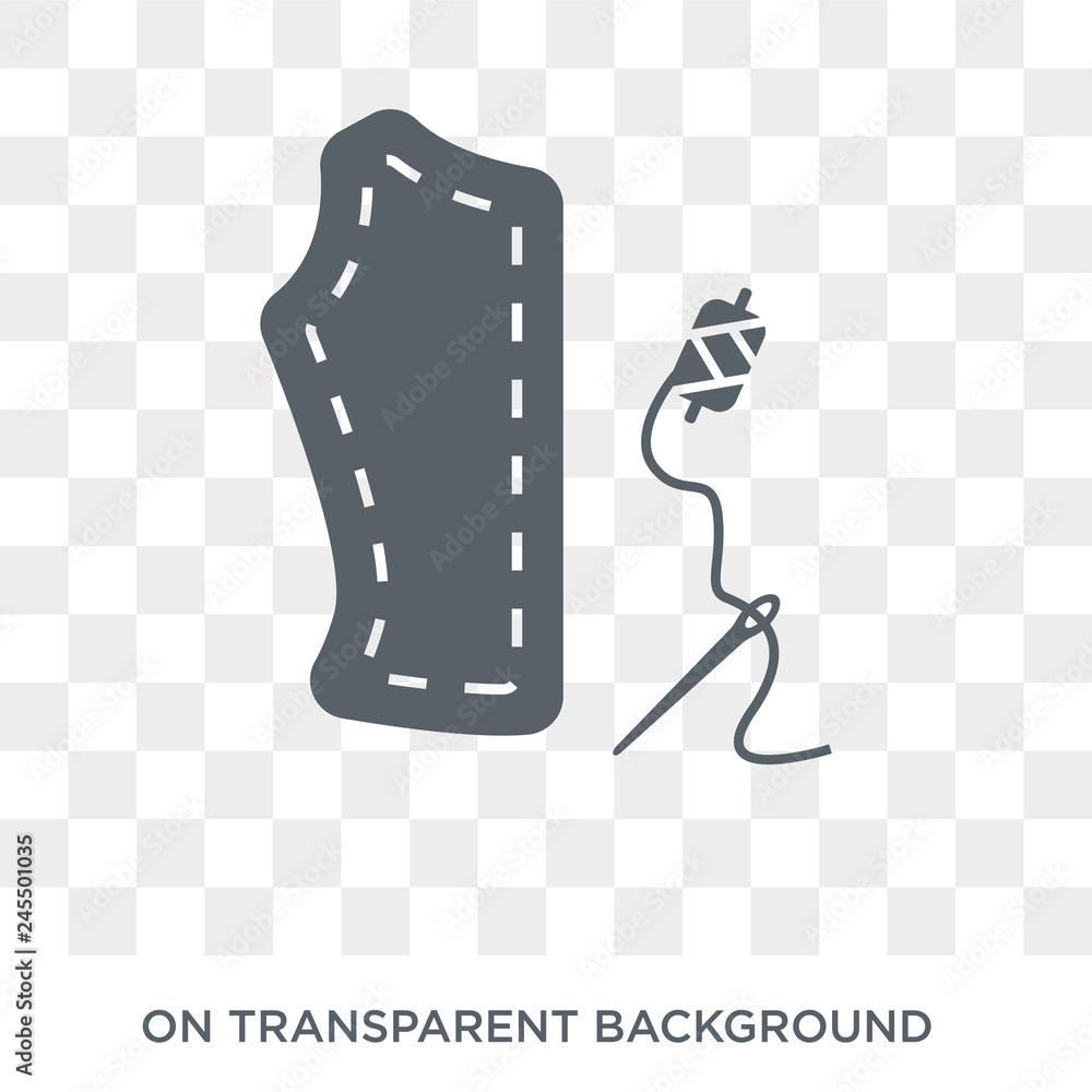 Poster sew pattern icon. sew pattern design concept from sew collection. simple element vector illustration