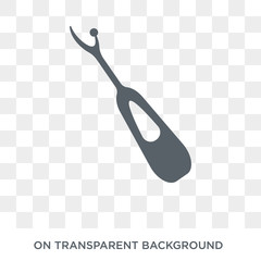 Seam ripper icon. Seam ripper design concept from Sew collection. Simple element vector illustration on transparent background.