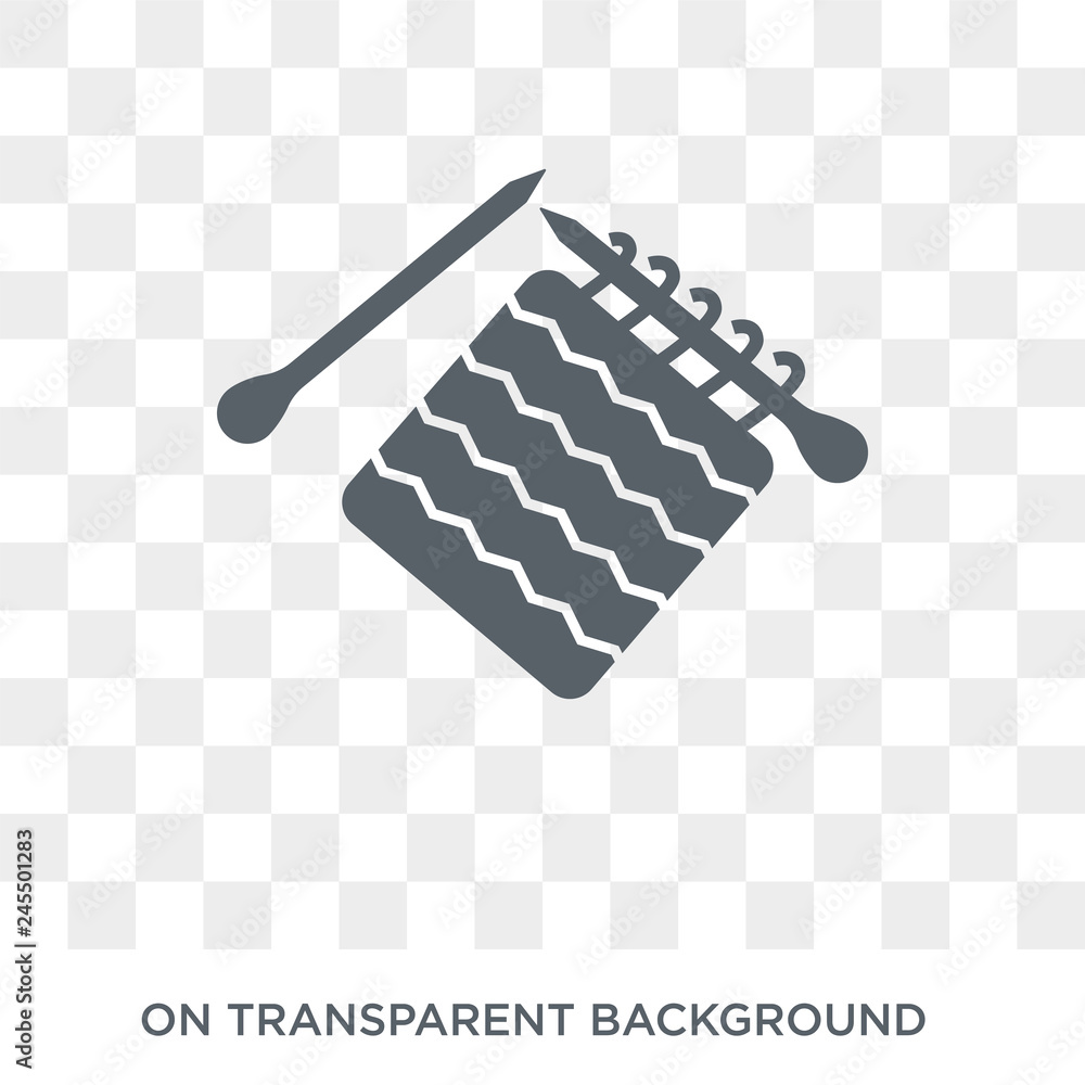 Poster handloom icon. handloom design concept from sew collection. simple element vector illustration on tr