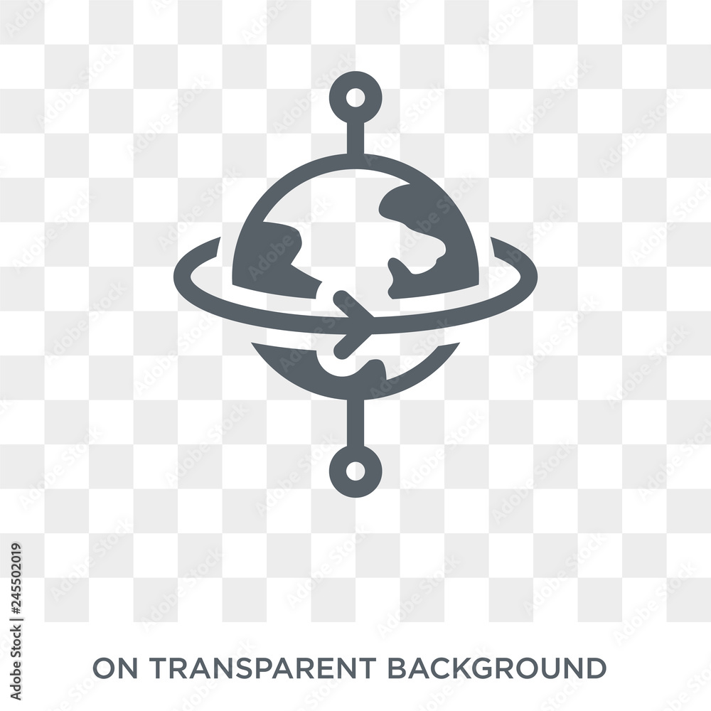 Poster orbit icon. orbit design concept from astronomy collection. simple element vector illustration on tr