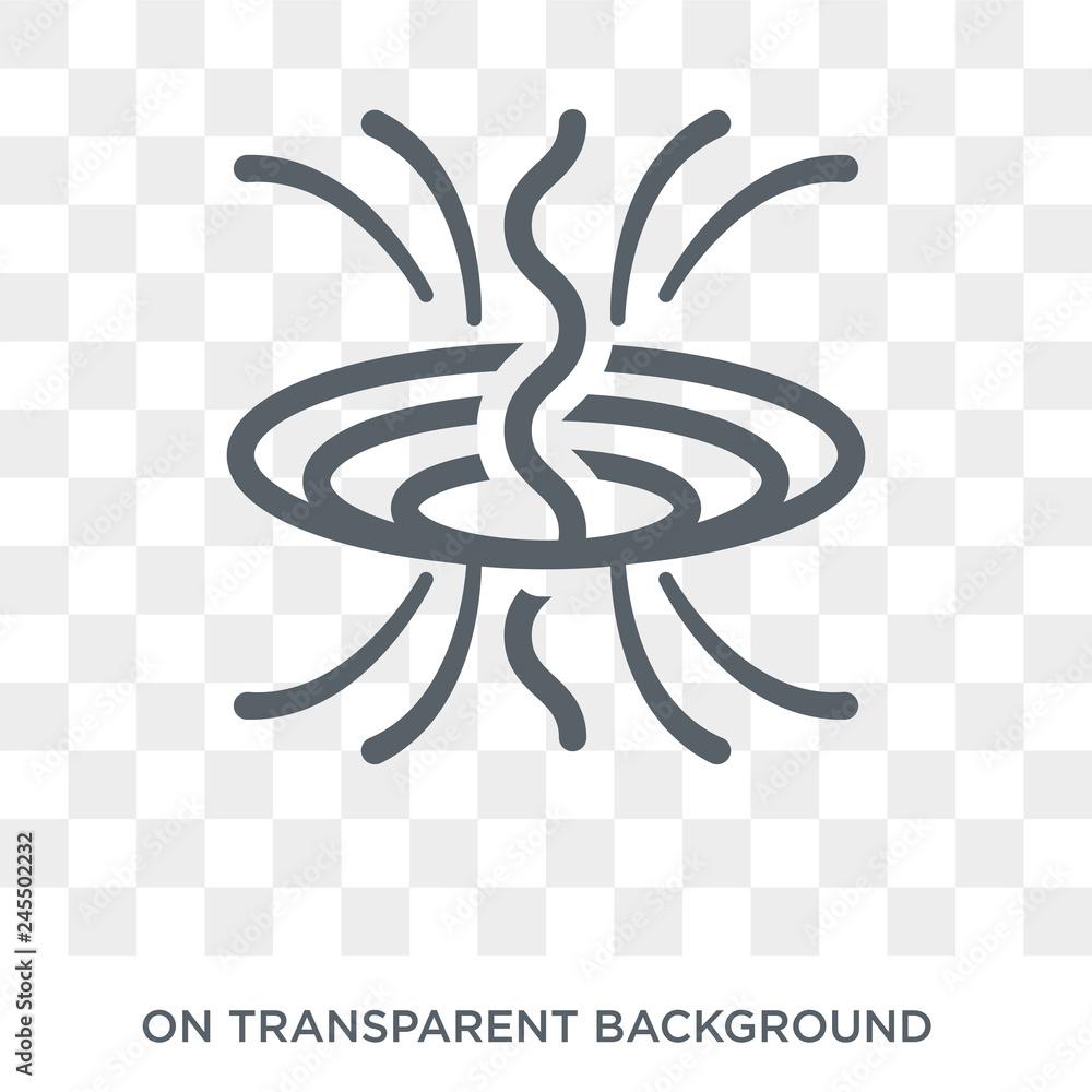 Poster gamma ray icon. gamma ray design concept from astronomy collection. simple element vector illustrati