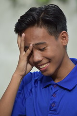 A Teenage Male Wondering
