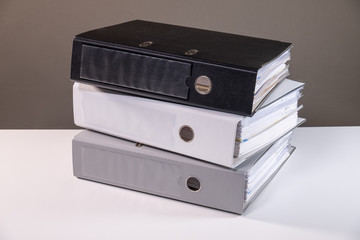 Aktenberg: Ein haufen Papierkram