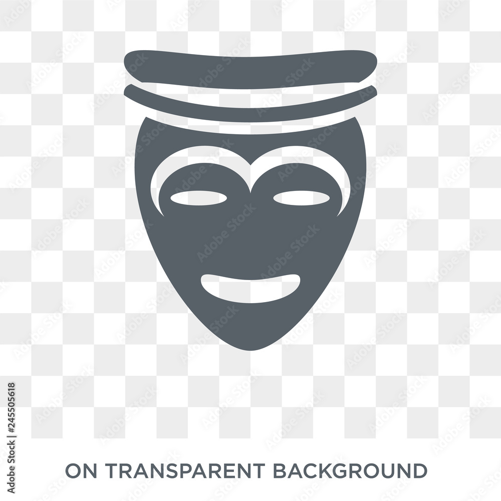 Aufkleber animism icon. trendy flat vector animism icon on transparent background from religion collection. hi