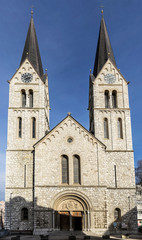Fototapeta na wymiar Christian church located in Kocevje Slovenia