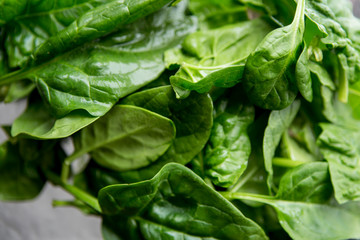 Spinach texture
