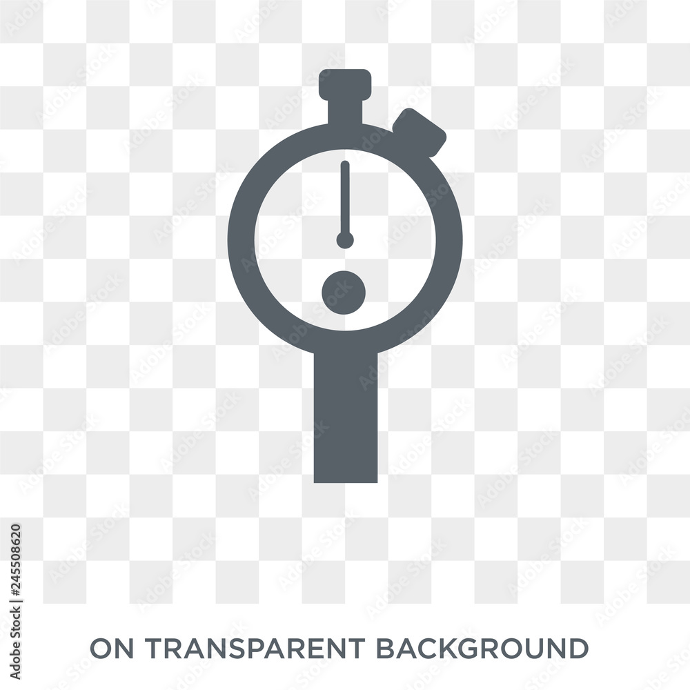 Poster gauge icon. gauge design concept from collection. simple element vector illustration on transparent 