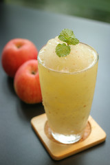 fresh apple smoothie