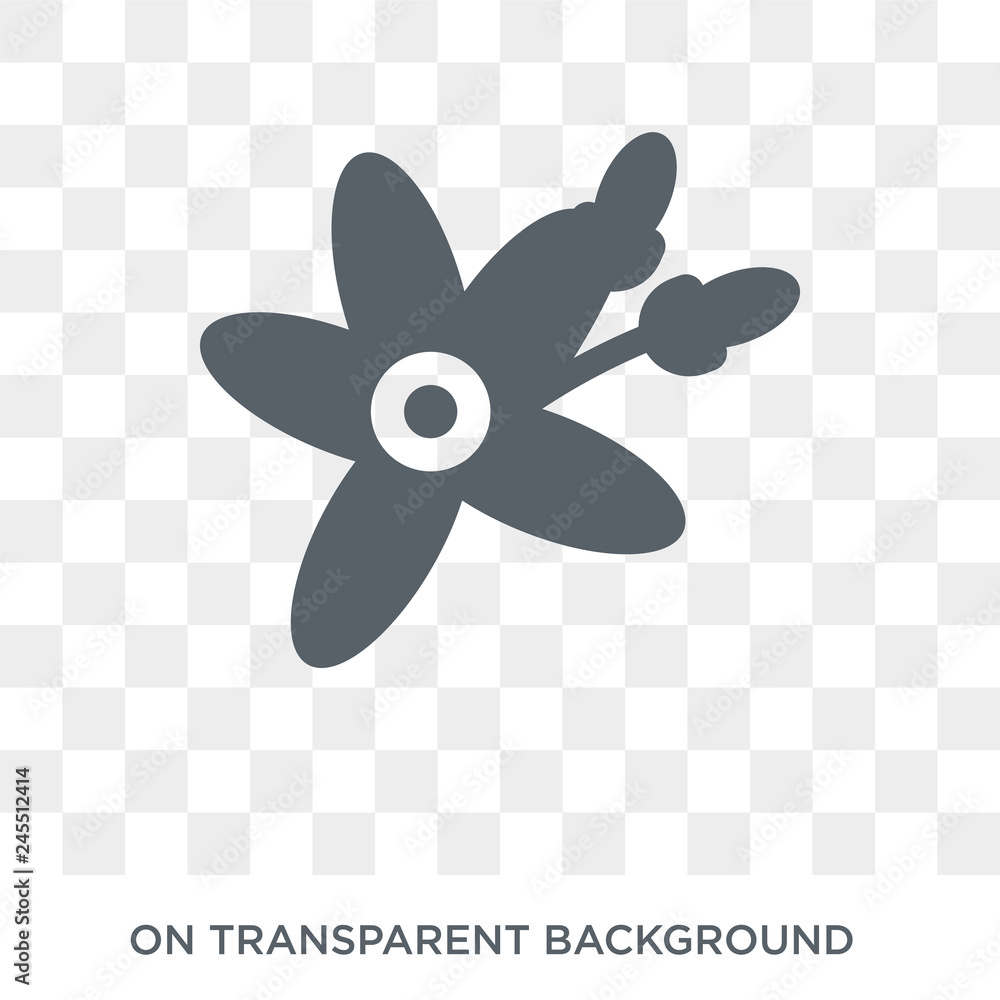 Poster neroli icon. trendy flat vector neroli icon on transparent background from nature collection. high q