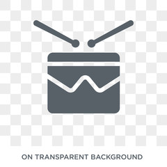 Drumsticks icon. Drumsticks design concept from Music collection. Simple element vector illustration on transparent background.