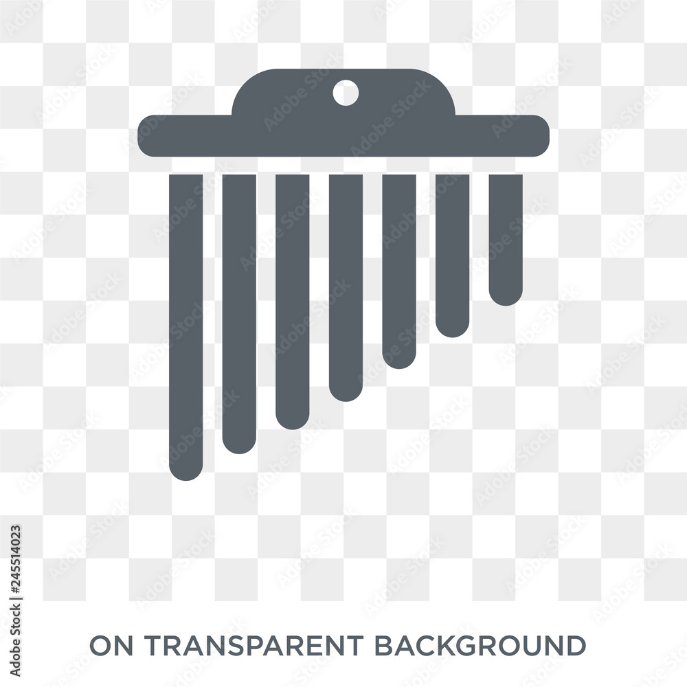 Poster chimes icon. chimes design concept from music collection. simple element vector illustration on tran