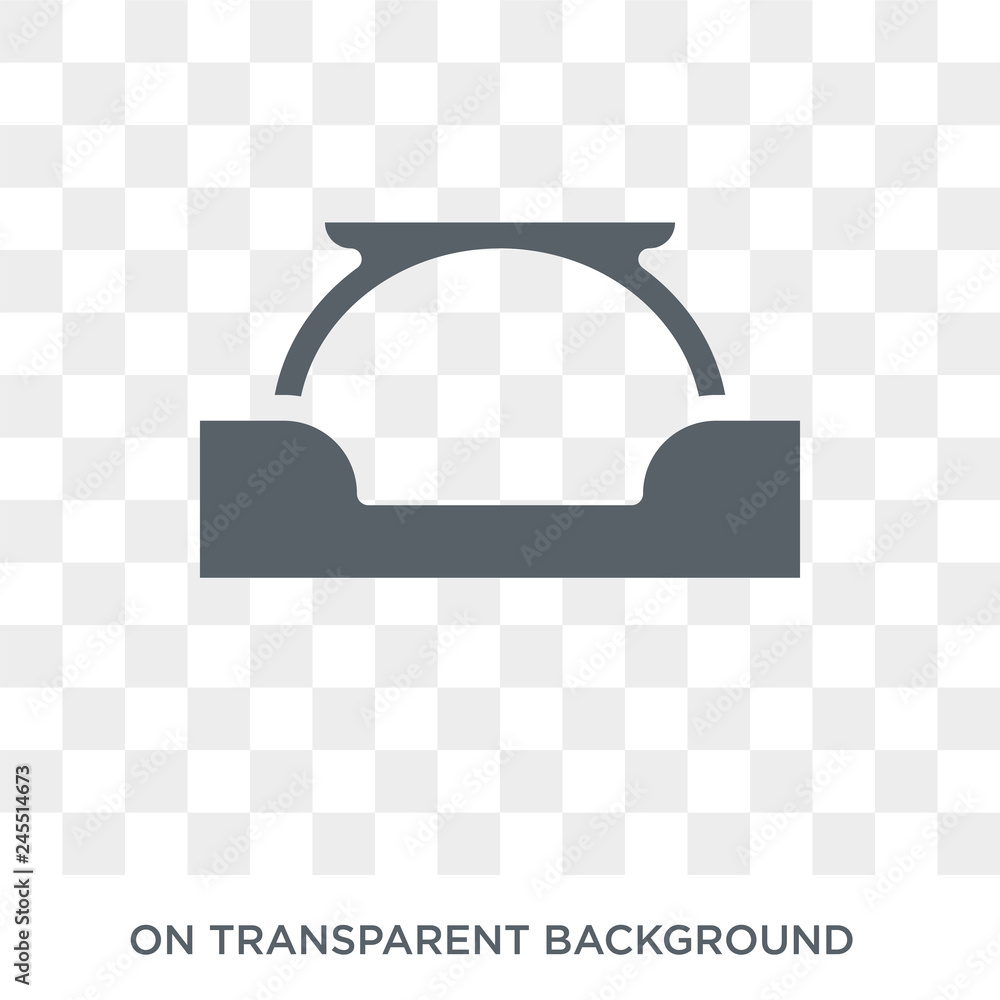 Poster arc icon. arc design concept from collection. simple element vector illustration on transparent back