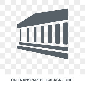 antic Architecture icon. antic Architecture design concept from Museum collection. Simple element vector illustration on transparent background.