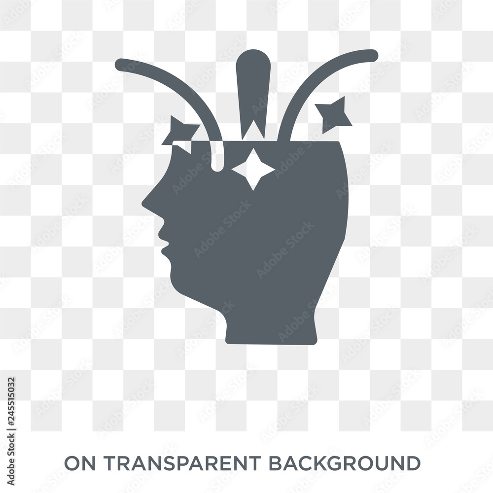 Poster creative icon. creative design concept from collection. simple element vector illustration on transp