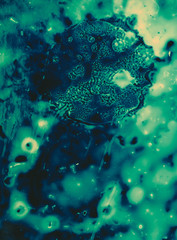 Fractal design texture wallpaper blue yellow