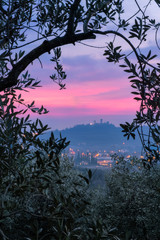 Fototapeta premium Montorio Sunset View